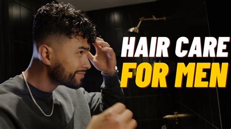 How Men Should Take Care Of Their Hair Youtube