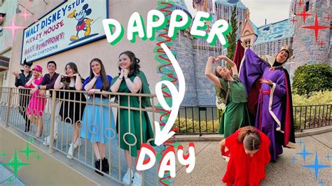 Dapper Day At Disneyland Day Youtube