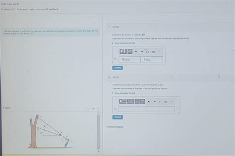 Solved Problem 3 7 Enhanced With Hints And Feedback The Chegg