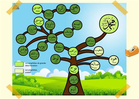 Activit S Manuelles Pour Nos Petits Musulmans Arbre Des Proph Tes