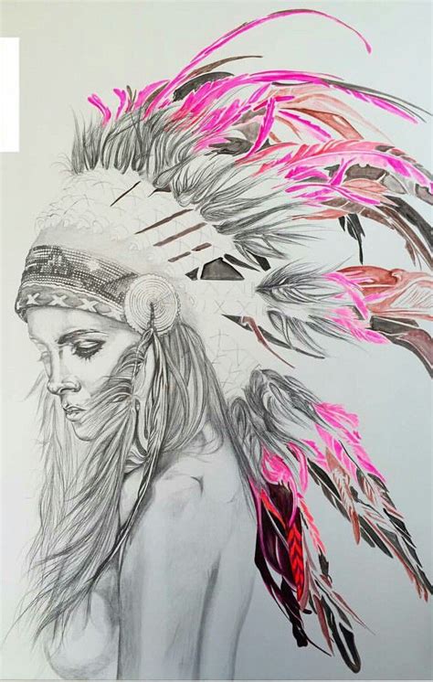 Pin By Micaela Barrientos On Tatuajes Native American Drawing Native American Tattoos Indian