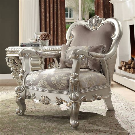 HD 372 Homey Design Accent Chair European Victorian Style