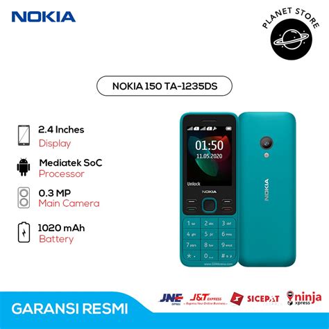 Jual Hp Nokia Ta Ds Dual Sim Fitur Ponsel Camera