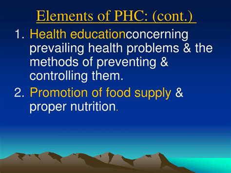 PPT Primary Health Care PHC HEALTH FOR ALL APPROACH PowerPoint