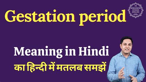 Gestation Period Meaning In Hindi Gestation Period Ka Matlab Kya Hota