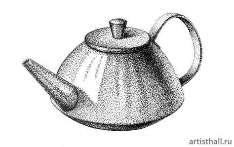 Чайник рисунок карандашом (50 фото) » Рисунки для срисовки и не только