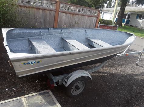 12 Ft Valco Aluminum Boat With Title For Sale In Portland Or Offerup