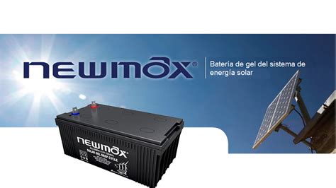 Newmax Sg200h Gel Bateria Solar 12v 230ah20hr