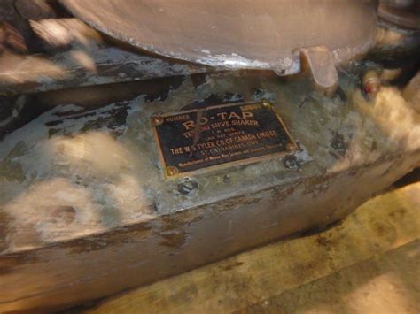 Tyler Ro Tap Sieve Shakers Nelson Machinery And Equipment Ltd