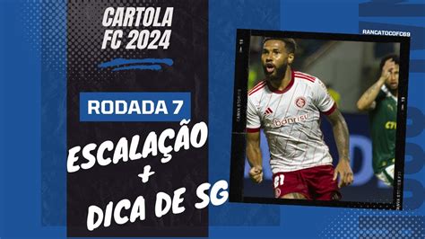 CARTOLA FC 2024 RODADA 7 MUITAS OPÇÕES POSIÇÃO POR POSIÇÃO E DICA DE