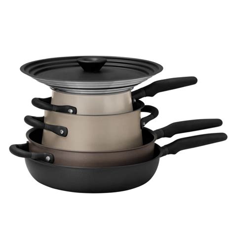 Meyer Accent Series Nonstick And Stainless Steel Induction Cookware ...