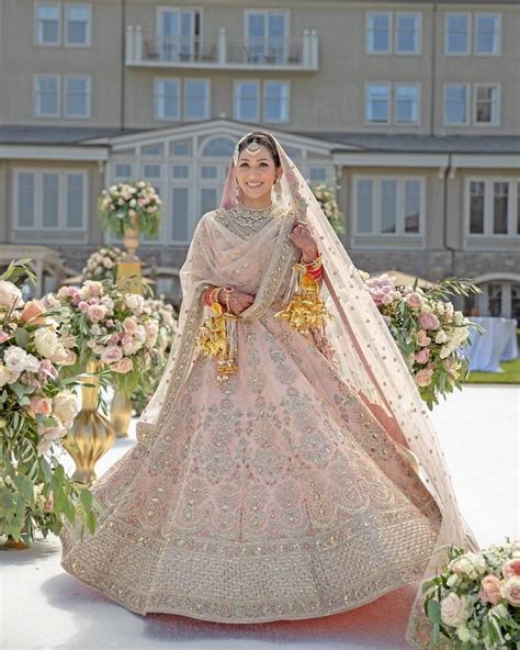 Opulent Real Brides In Pastel Colour Lehngas To Inspire You For Your D