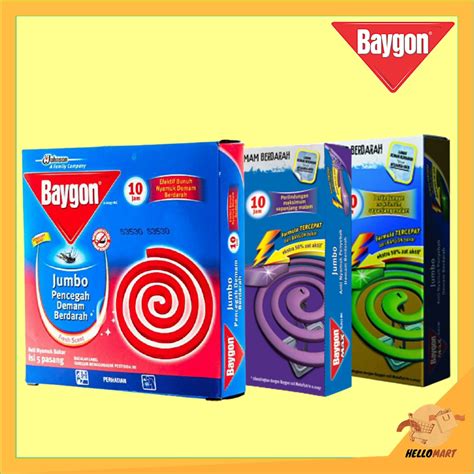 Jual ORIGINAL Baygon Max Bakar Jumbo Isi 5 Pasang Baygon Obat Nyamuk