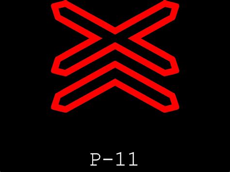 Railroad Crossing Sign In Dwg 750 Kb Cad Library