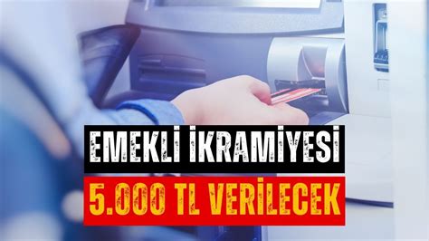 SSK Bağkur Emekli Sandığı 4A 4B 4C Emekliye 5000 TL İkramiye