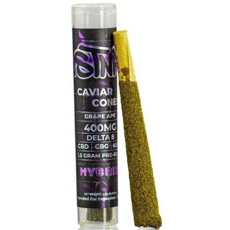 Stnr Delta 8 Pre Rolls Caviar Cones Vaperanger