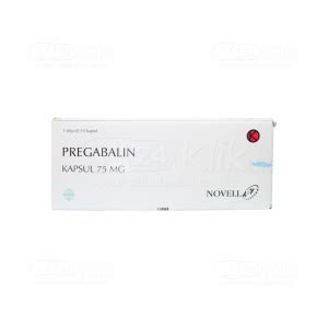 Pregabalin Novell Mg Kapsul Manfaat Dosis Efe