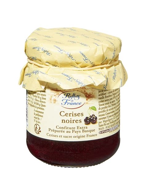 Confiture Cerises Noires Reflets De France