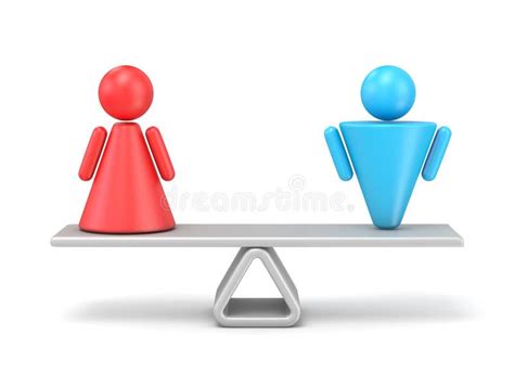 Gender Equality Scale Concept Stock Illustrations 1257 Gender Equality Scale Concept Stock