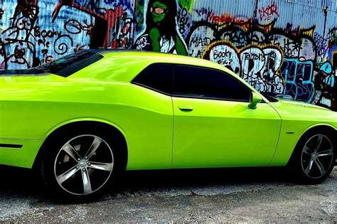 Lime Green 2015 Challenger Rt Shaker