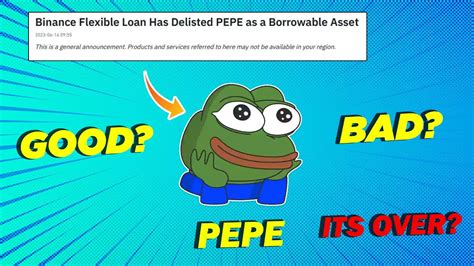 Pepe Holders Alert Binance Delisting Pepe Futures Good Or Bad