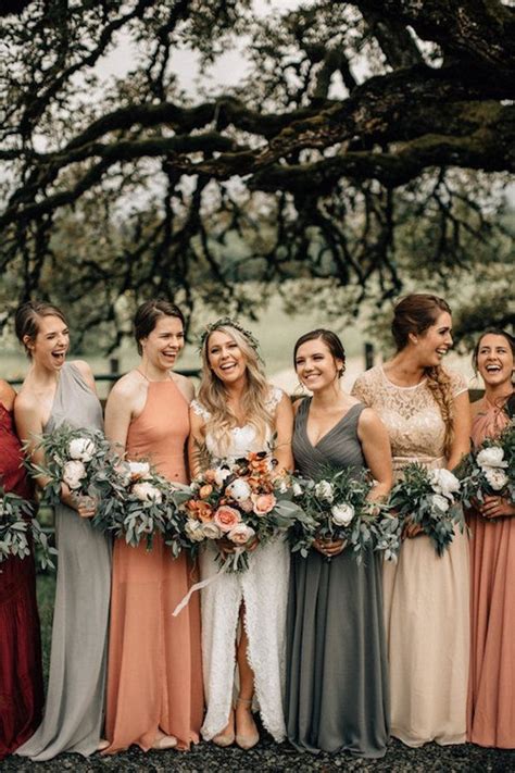 20 Mismatched Bridesmaid Dresses For Wedding 2024 R R