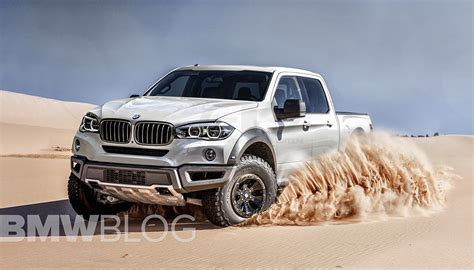 This BMW pickup truck could play in "Transformers"