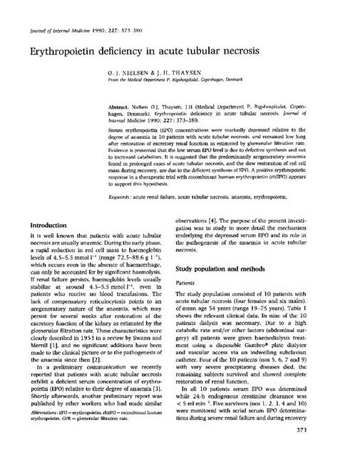 (PDF) Erythropoietin deficiency in acute tubular necrosis - DOKUMEN.TIPS