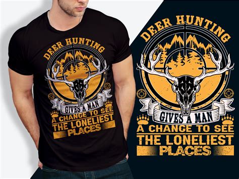 Hunting T Shirt Design By T Shirt Shope On Dribbble