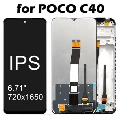 Xiaomi Poco C Lcd Display Touch Screen Digitizer Assembly