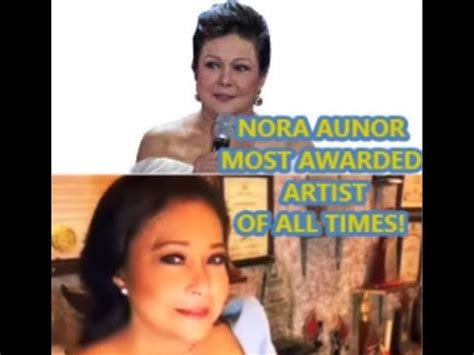 Nora Aunor The Most Awarded Actress Of All Times In Philippine Movie