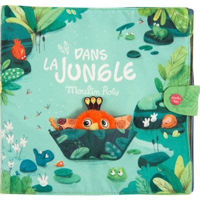 Grand livre bébé d activités Dans la Jungle BEBE