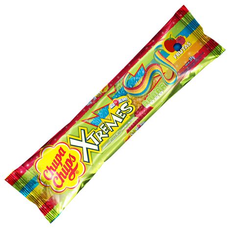 Chupa Chups Caramelo Xtremes En Tiras Sabor Frutas Desde