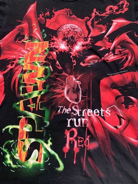 Vintage Vintage 1997 Spawn Comic T Shirt Gem