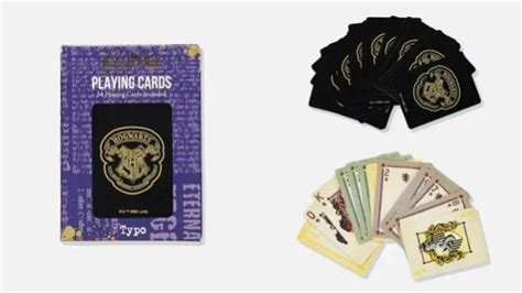 Harry Potter Hogwarts Typo Playing Cards Hobbies Toys