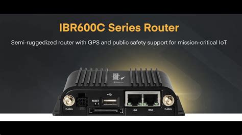 STEP CG Presents Cradlepoint IBR600C Series Router YouTube