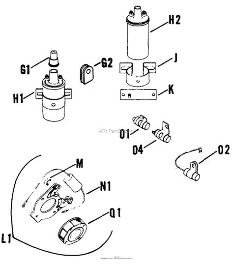 Kohler K161 28255 7 Hp 52kw Specs 2801 281298 Parts Diagram For