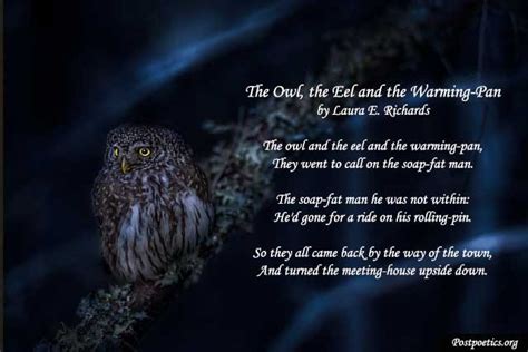 Short Owl Love Poems By Famous Poets That Rhyme