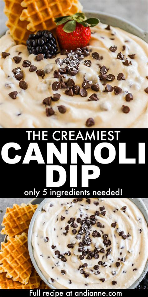 Best Cannoli Dip Recipe