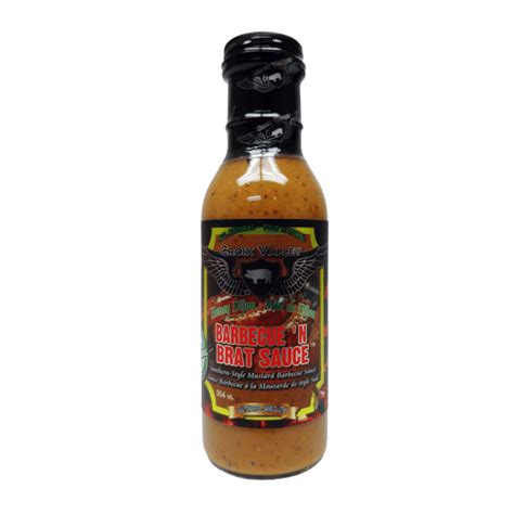 Croix Valley Honey Dijon Bbq ‘n Brat Sauce Sound And Sight