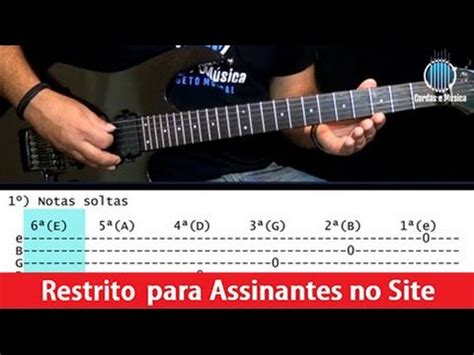 Como Ler Tablaturas para Guitarra e Violão Passo a Passo Parte 1