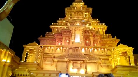 10 Crore Bahubali Durga Puja Pandal In Kolkata Youtube