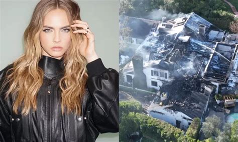 Incendio En La Mansi N De Cara Delevingne