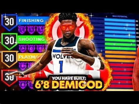 This ANTHONY EDWARDS Build Is UNSTOPPABLE In NBA 2K24 Best SF Build