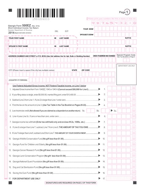 Dor Georgia Gov Fill Out Sign Online DocHub