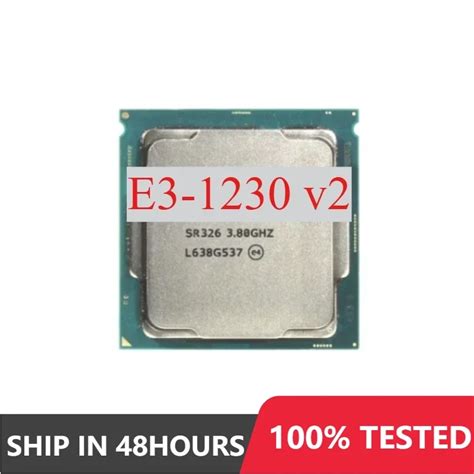 1 шт./лот, идеальный тест Xeon E3-1230V2 E3-1230 v2 E3 1230v2 E3 1230 ...
