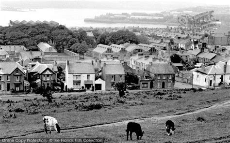 Photo of Pembroke Dock, From Barrack Hill c.1960