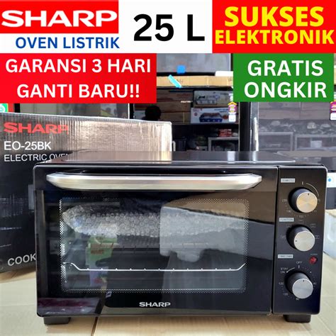 Jual OVEN LISTRIK SHARP EO 25BK ELECTRIC OVEN KUE PANGGAN 25LITER L