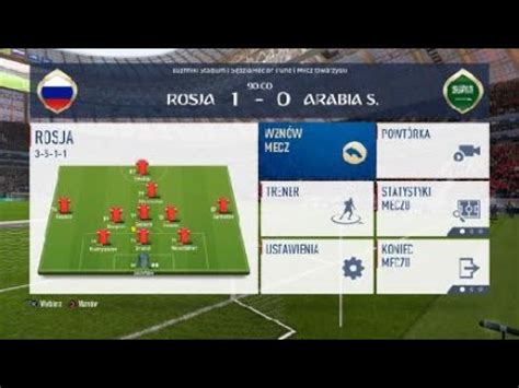 Fifa 18 Mecz Otwarcia Rosja Arabia Saudyjska Ps4 YouTube