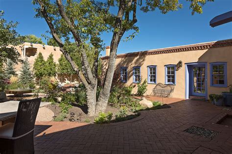 Acequia Madre Historic Renovation And Addition Mediterran